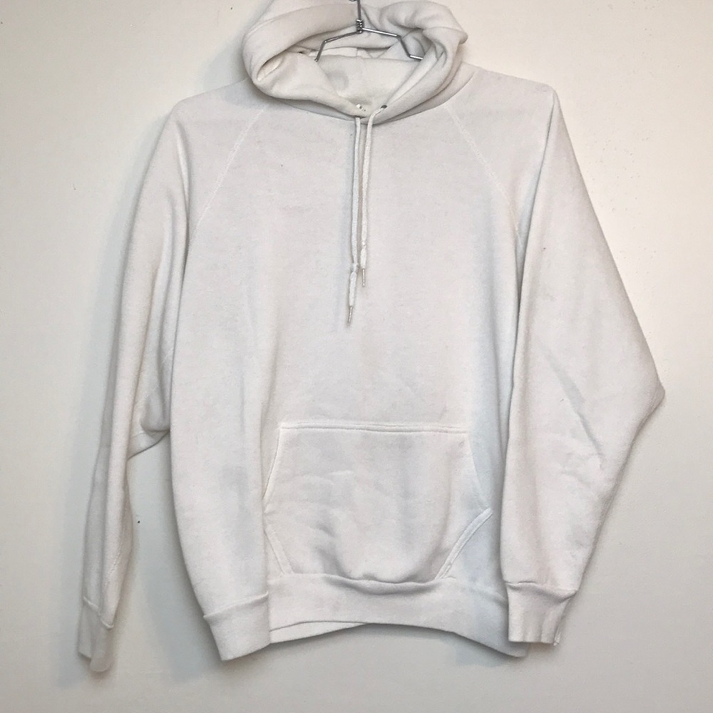 Vintage Discus White Hoodie XL